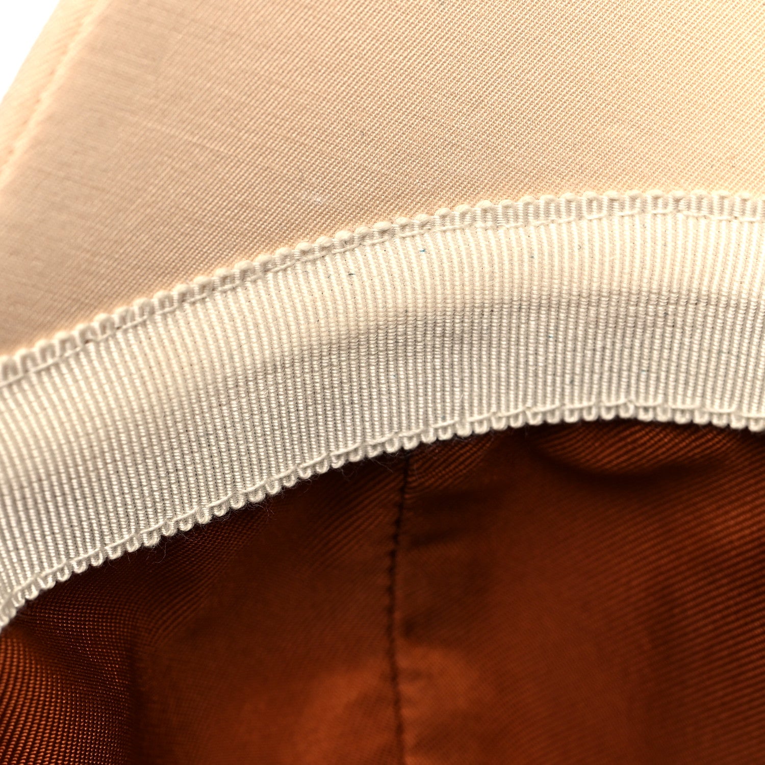 Hermes Cotton Davis H Primavera Hat 56 Blanc Creme 8 of 8