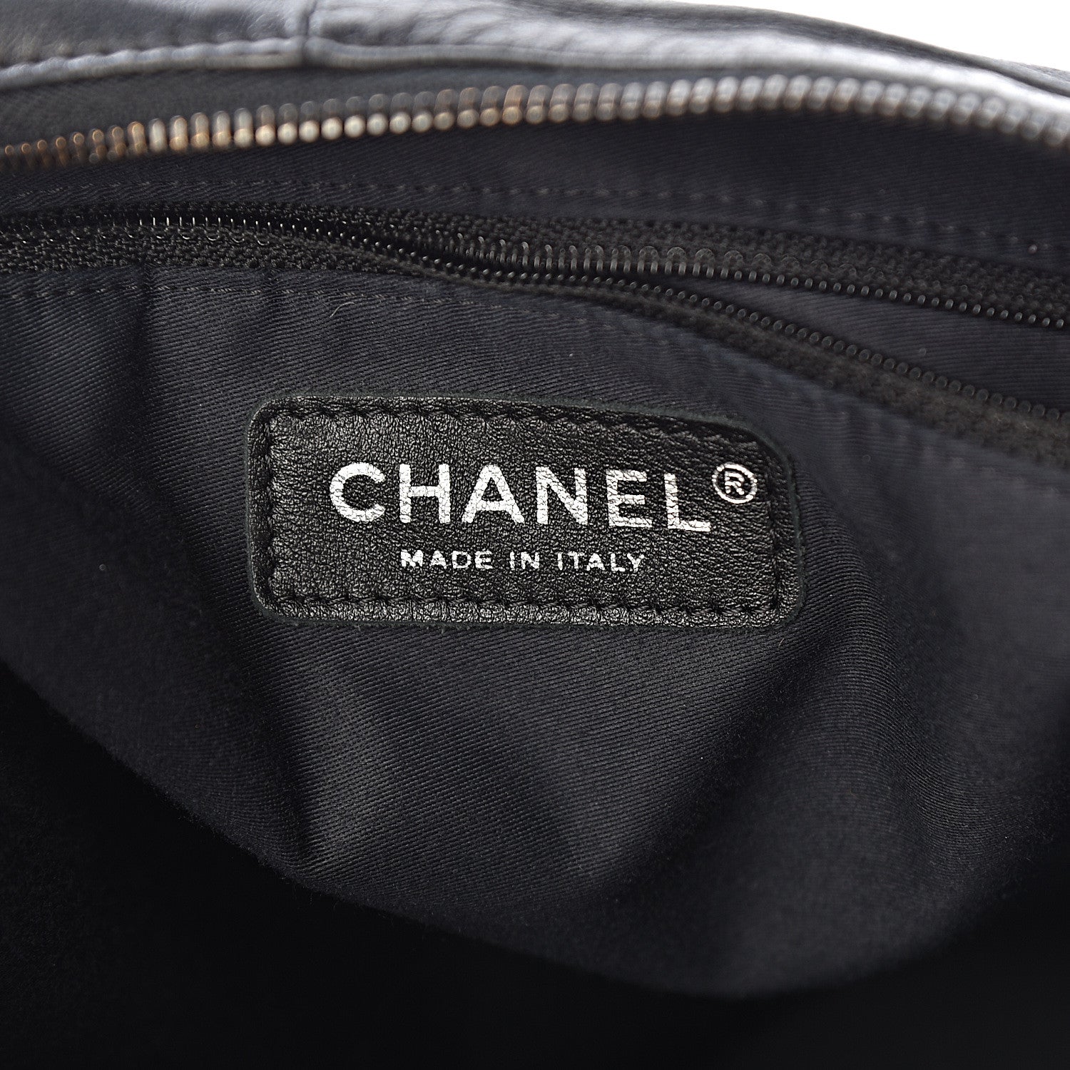 Chanel Lambskin Large Girl Bag Black 6 of 10