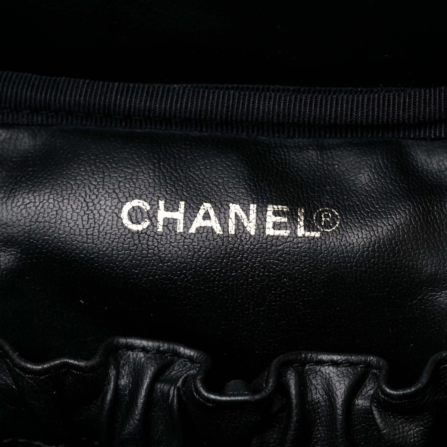 Chanel Caviar Vanity Cosmetic Case Black 6 of 14