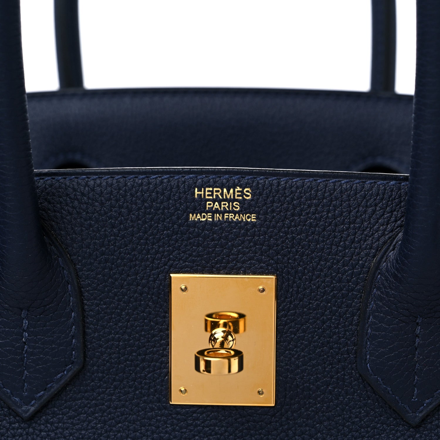 Hermes Togo Birkin 30 Bleu Nuit 6 of 12