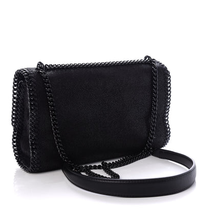 Stella McCartney Shaggy Deer Falabella Messenger Black 3 of 9