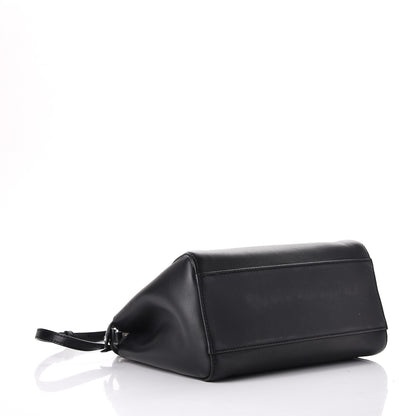 Fendi Nappa Karung Monster Eyes Mini Peekaboo Iconic Satchel Black Papavero 5 of 12
