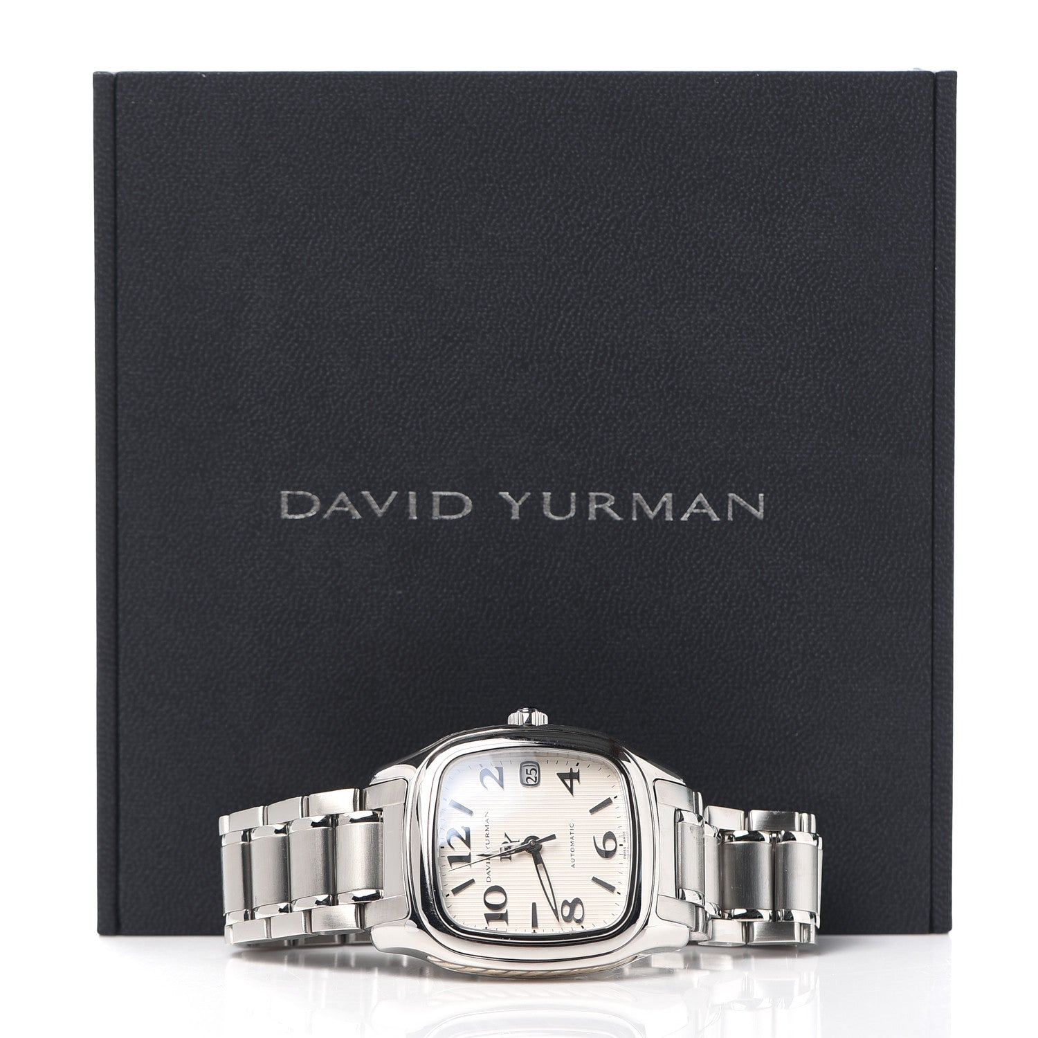 David Yurman Stainless Steel 35mm Belmont Automatic Watch 6 of 6