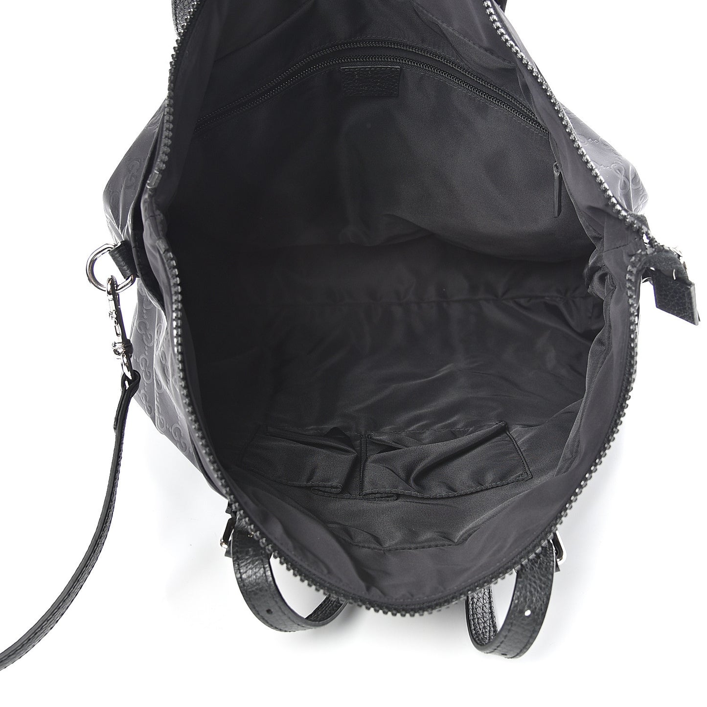 Nylon Monogram Tote Black