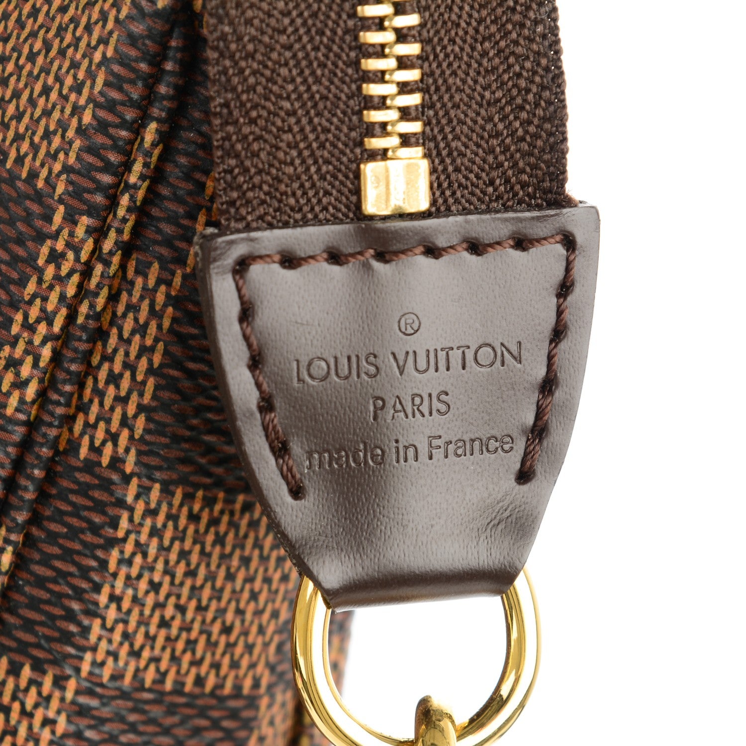 Louis Vuitton Damier Ebene Pochette Accessories NM 6 of 7