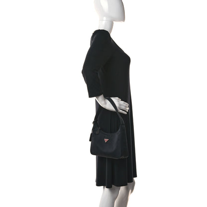 Prada Tessuto Nylon Saffiano Lunar New Year Mini Re-Edition 2000 Bag Black Fuoco 3 of 9