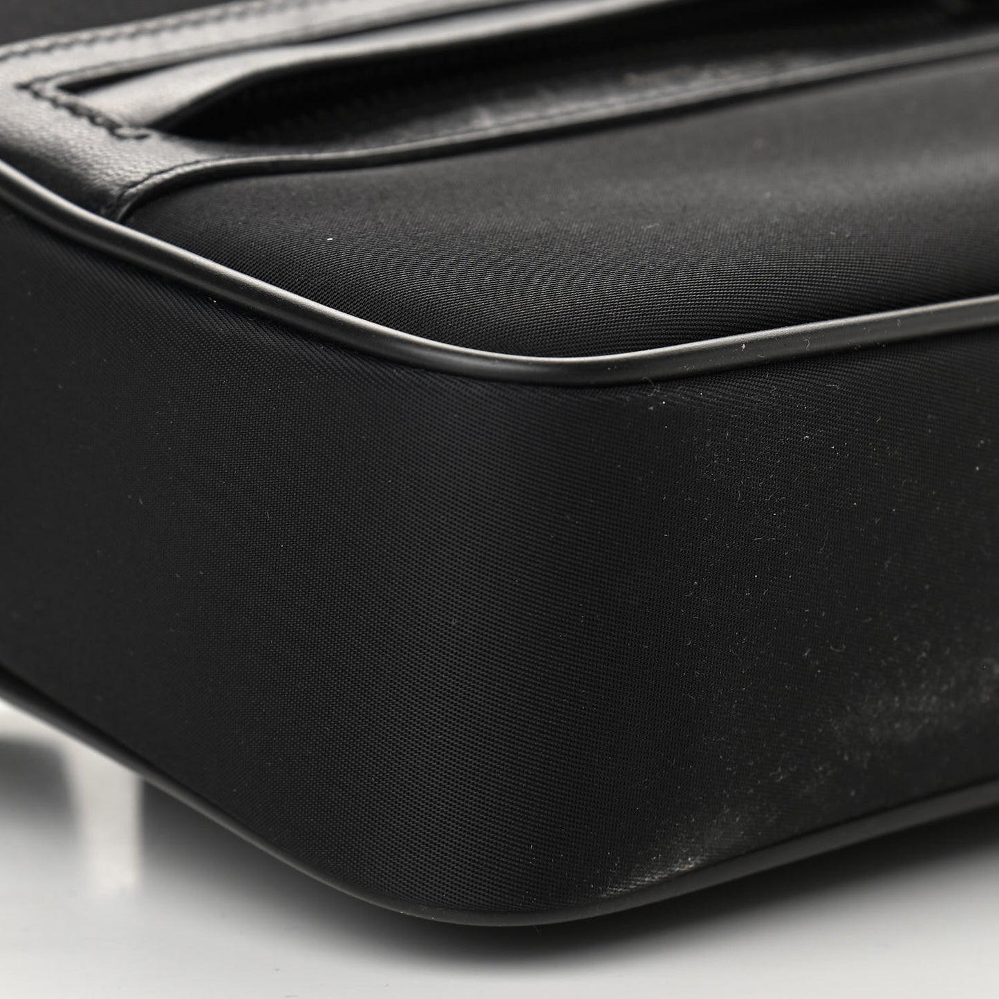 Lambskin Nylon Small Camp Camera Bag Black