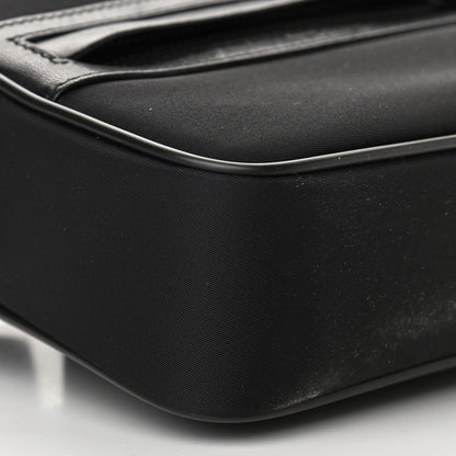 Saint Laurent Lambskin Nylon Small Camp Camera Bag Black 8 of 10