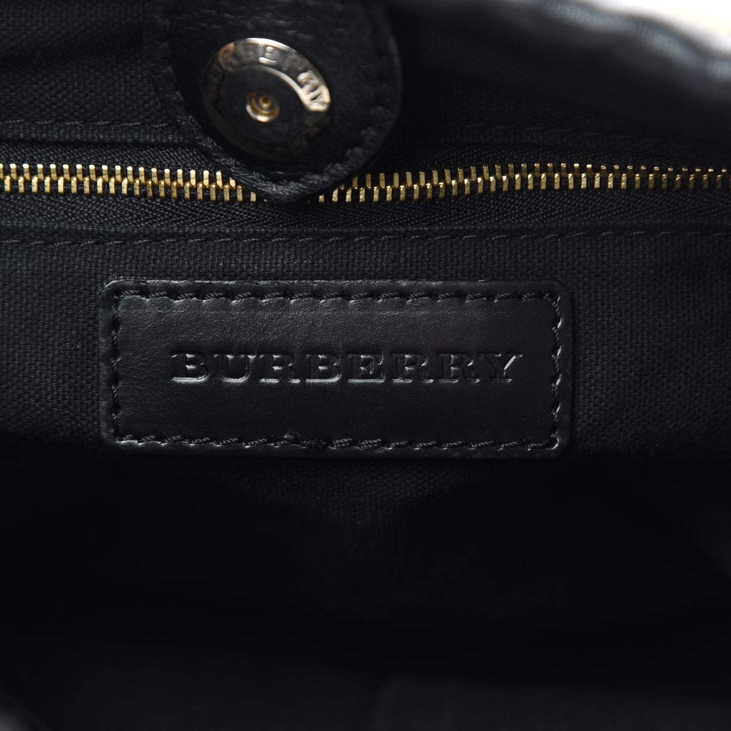 Calfskin House Check Little Crush Black