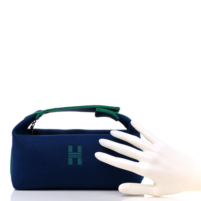 Hermes Canvas Small Bride-A-Brac Pouch Marine 3 of 10