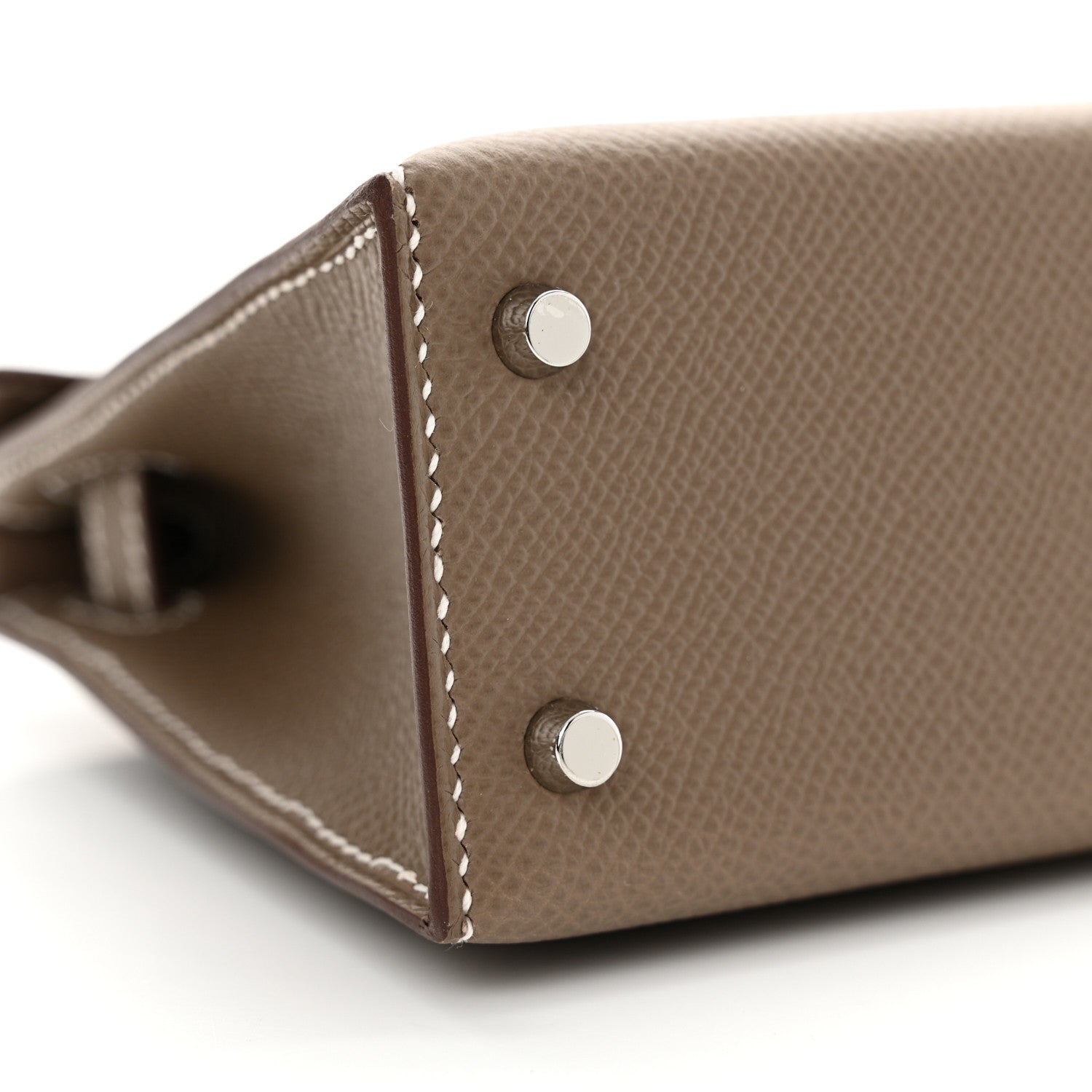 Hermes Epsom Mini Kelly Sellier 20 Etoupe 9 of 11