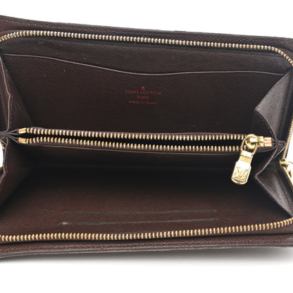 Louis Vuitton Damier Ebene Porte-Monnaie Zippe Zippy Wallet 10 of 16