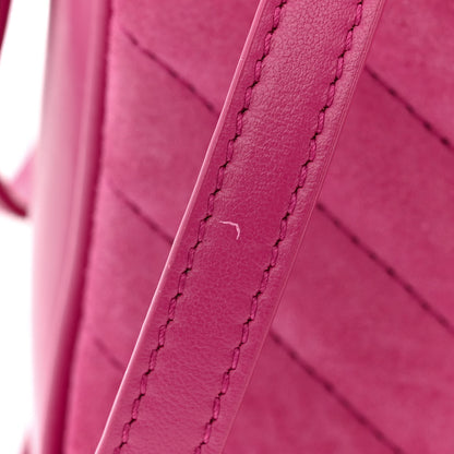 Saint Laurent Suede Matelasse Monogram Lou Camera Bag Rose 12 of 12