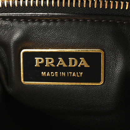 Prada Crocodile Bauletto Bag Beige 6 of 8