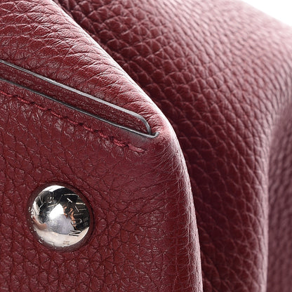 Louis Vuitton Cuir Taurillon Soft Lockit PM Griotte 10 of 10