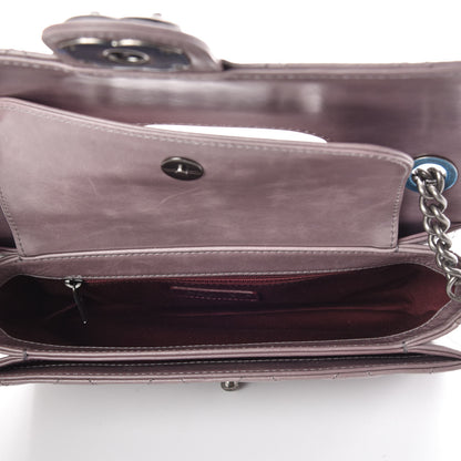 Chanel Glazed Calfskin Medium Perfect Edge Flap Grey 7 of 10