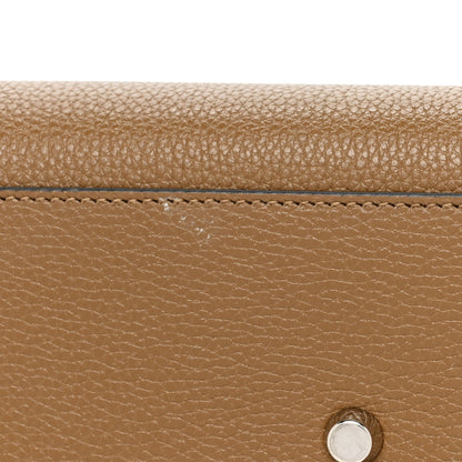 Gucci Grainy Calfskin Medium Zumi Top Handle Bag Friky Taupe 19 of 20