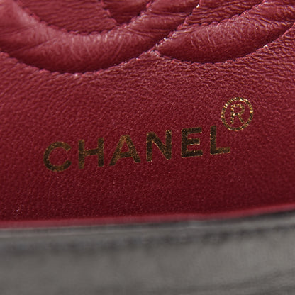 Chanel Lambskin Quilted Small Double Flap Black 5 of 12