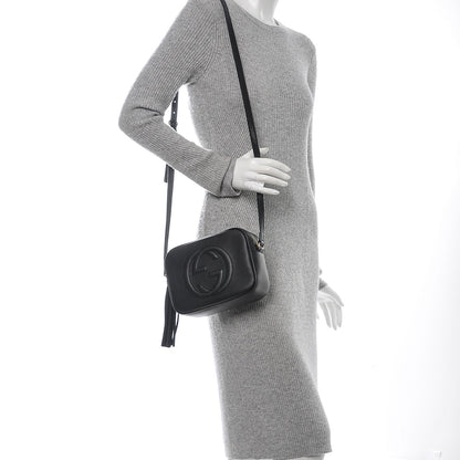 Gucci Pebbled Calfskin Small Soho Disco Bag Black 2 of 6