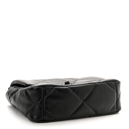 Chanel Lambskin Quilted Medium Chanel 19 Flap So Black 4 of 11