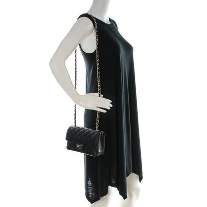Chanel Caviar Quilted Mini Rectangular Flap Black 2 of 7