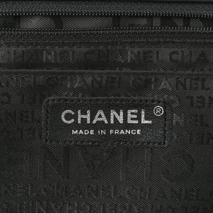 Chanel Patent Quilted Jumbo Diagonal CC Flap Black 6 of 11