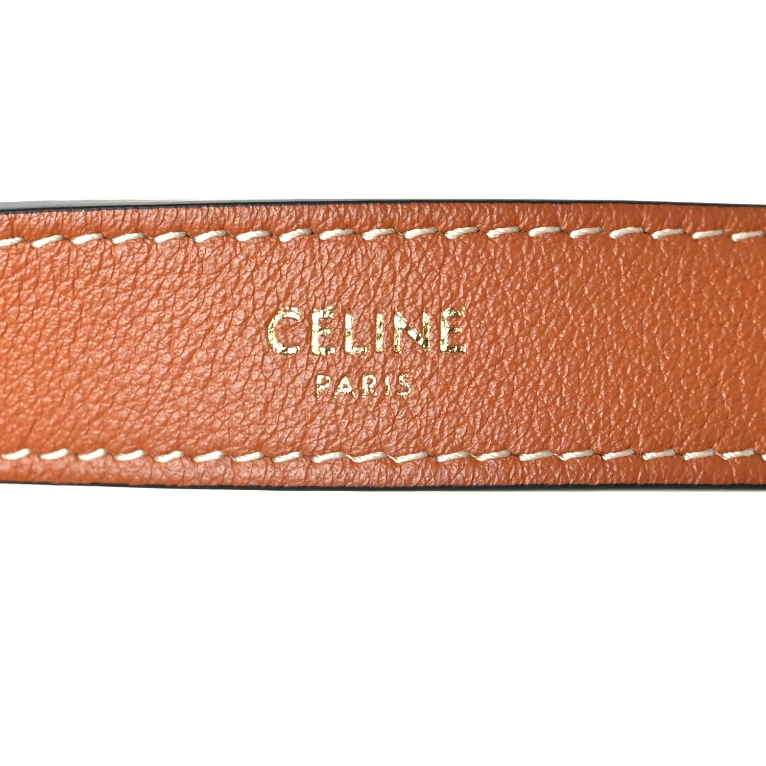 Celine Supple Calfskin Medium Triomphe Heloise Shoulder Bag Tan 6 of 10