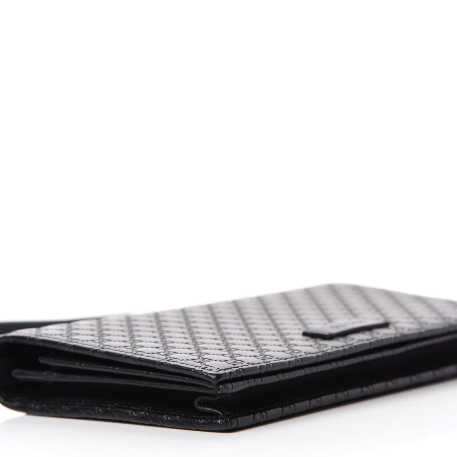 Gucci Microguccissima Crossbody Wallet Black 6 of 11