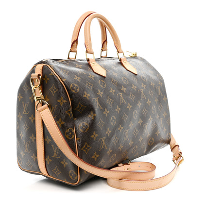 Louis Vuitton Monogram Speedy Bandouliere 35 3 of 10