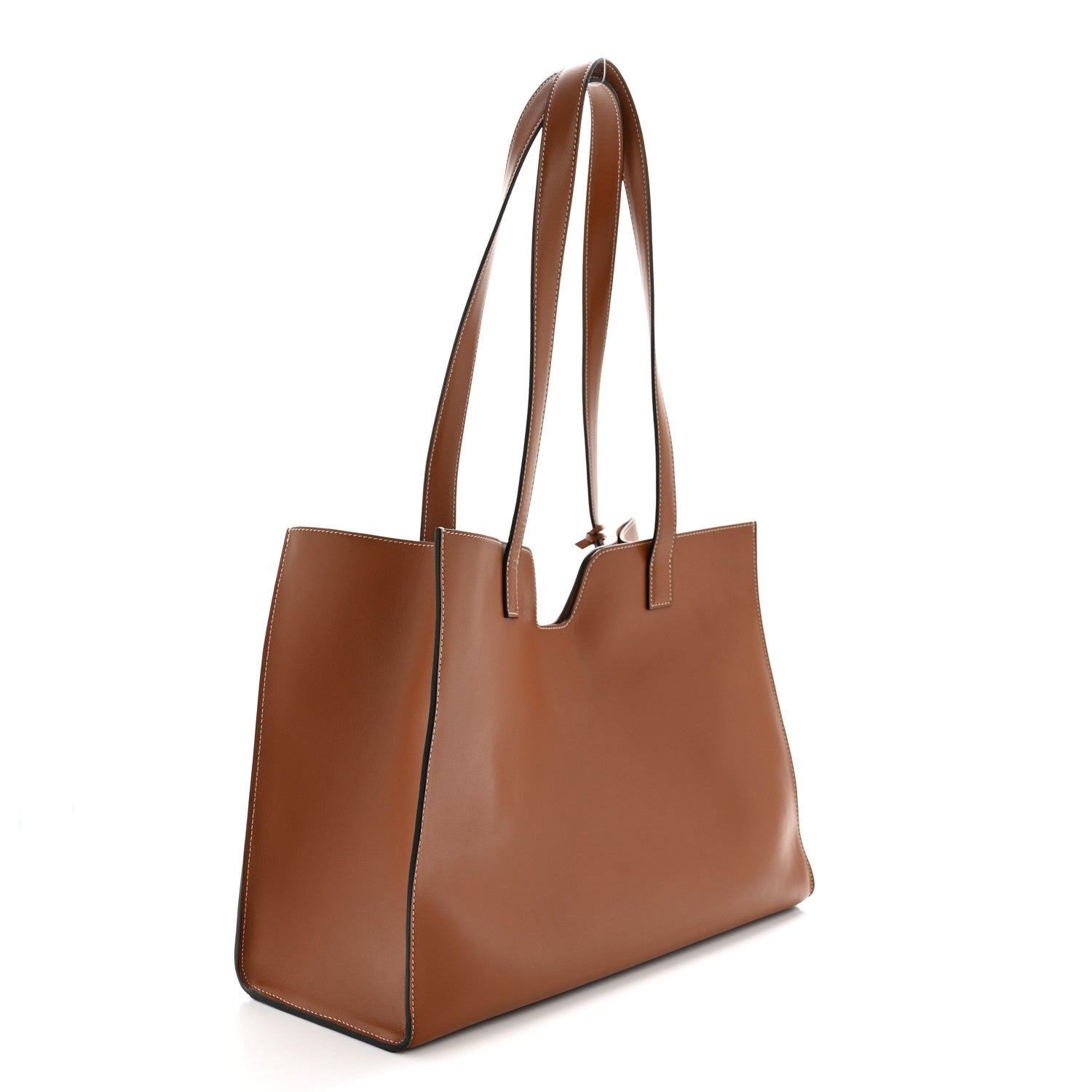 Celine Smooth Calfskin Cabas 16 Bag Tan 3 of 14