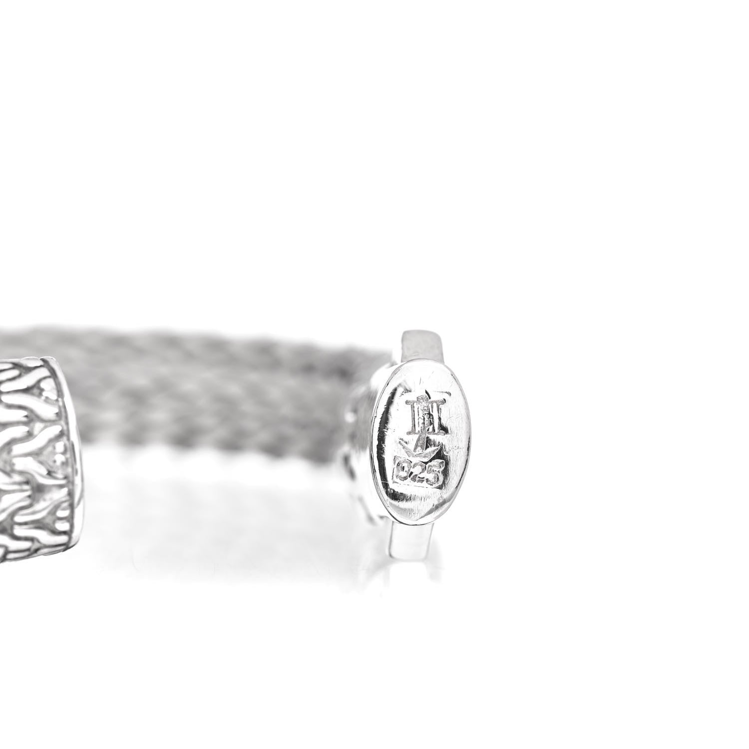 John Hardy Sterling Silver 10.5mm Classic Chain Bracelet 4 of 4