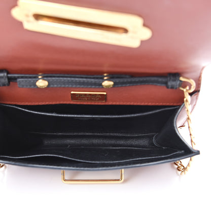 Prada City Calf Saffiano Cahier Astrology Bag Cotto Black 4 of 14