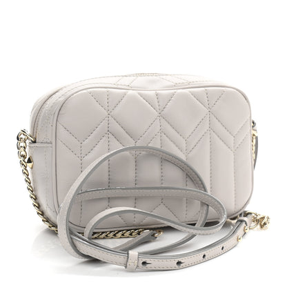 Jimmy Choo Nappa Quilted JC Camera Bag Light Mocha 3 of 10