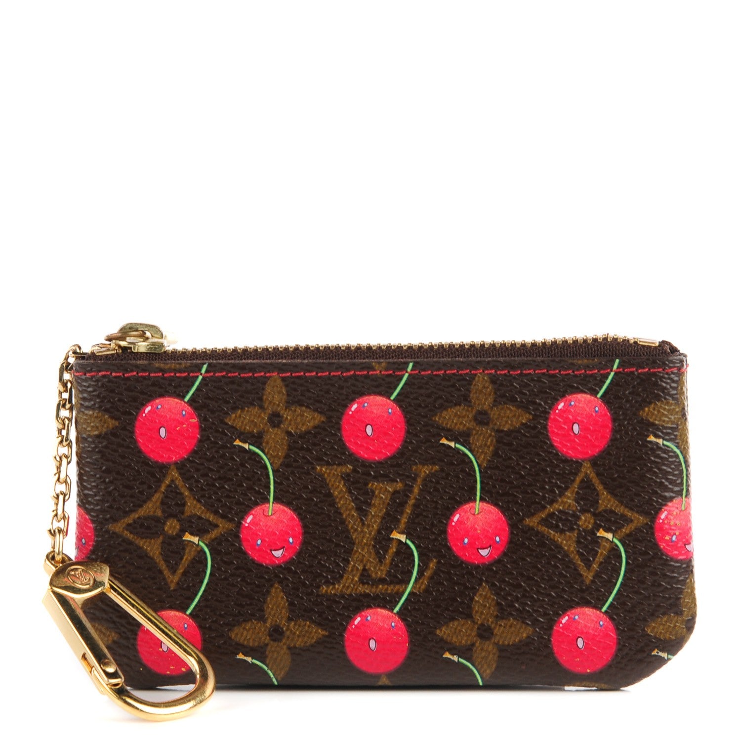 Louis Vuitton Monogram Cerises Key Pouch 1 of 7