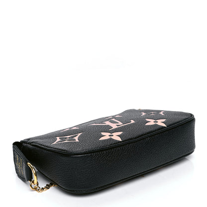 Louis Vuitton Empreinte Monogram Giant Mini Pochette Accessories Black 3 of 4