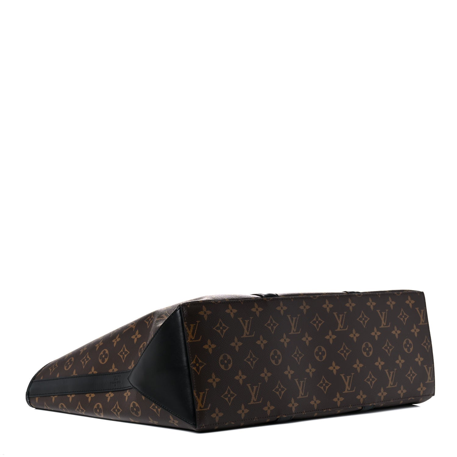 Louis Vuitton Monogram Macassar Weekend Tote GM 5 of 10