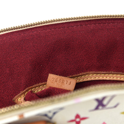 Louis Vuitton Monogram Multicolor Alma White 9 of 10