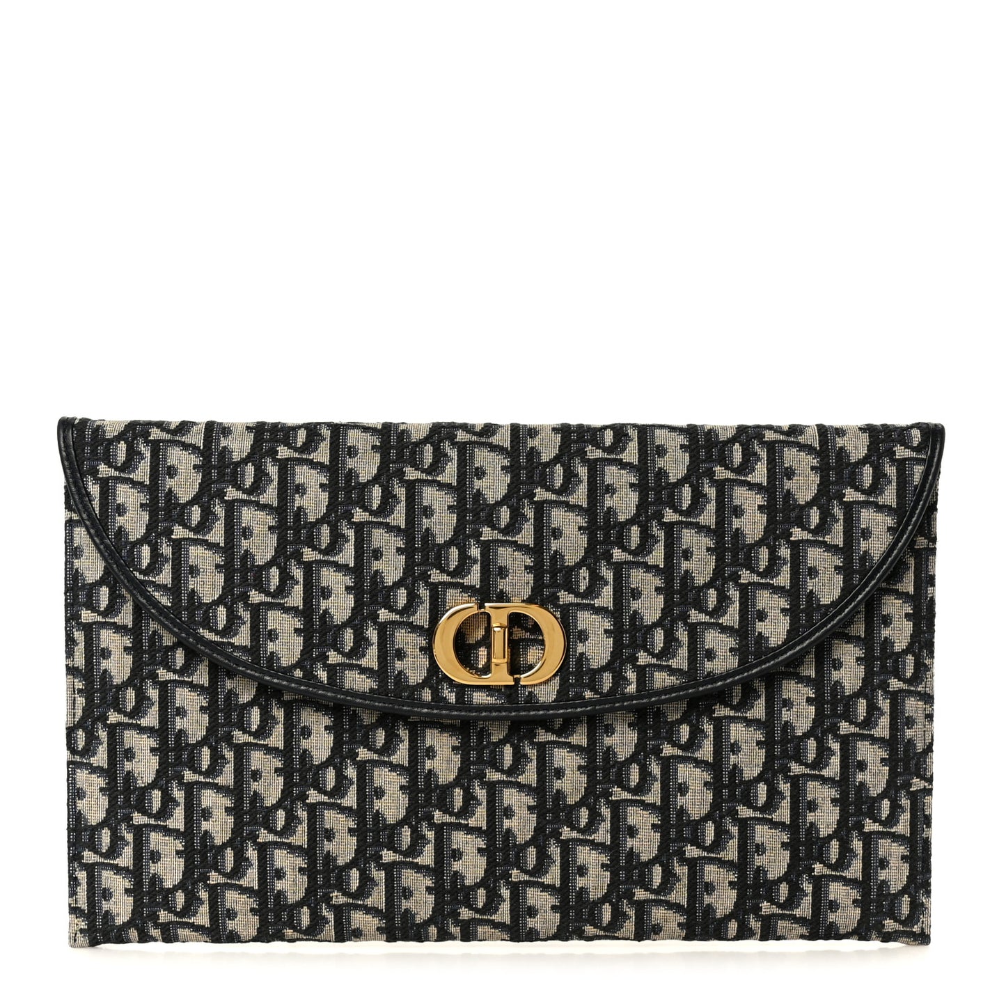 Oblique 30 Montaigne Avenue Pouch With Flap Blue