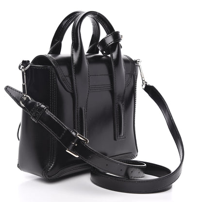 3.1 Phillip Lim 3.1 Smooth Calfskin Stingray Mini Pashli Satchel Black 3 of 11
