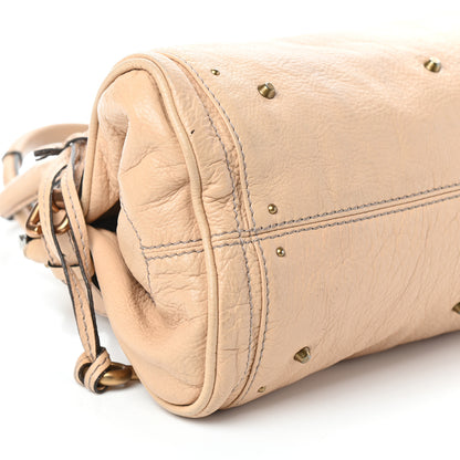 Chloe Calfskin Medium Paddington Satchel Beige 8 of 9