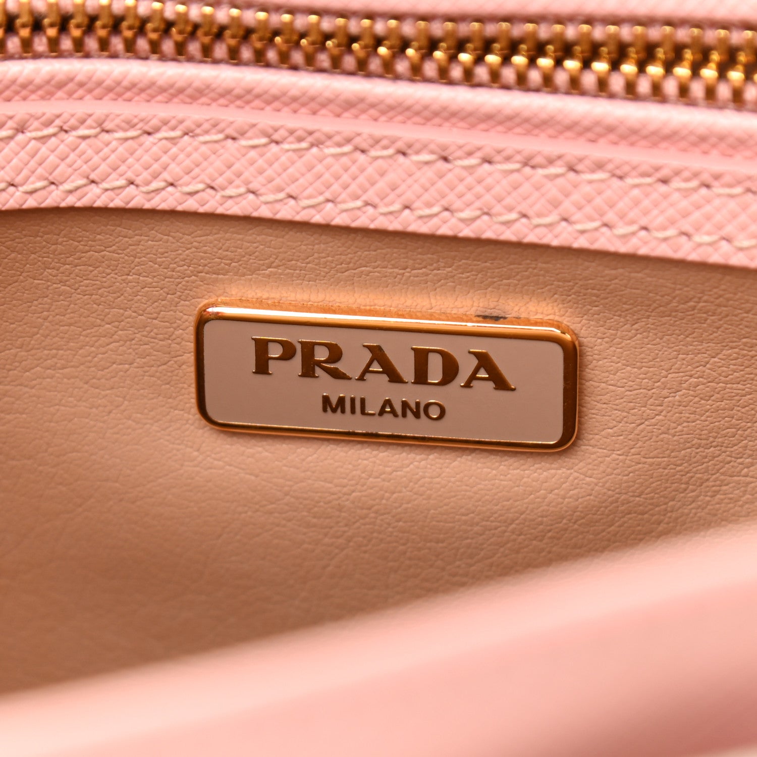 Prada Saffiano Small Tote Pink 5 of 16