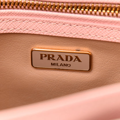 Prada Saffiano Small Tote Pink 5 of 16