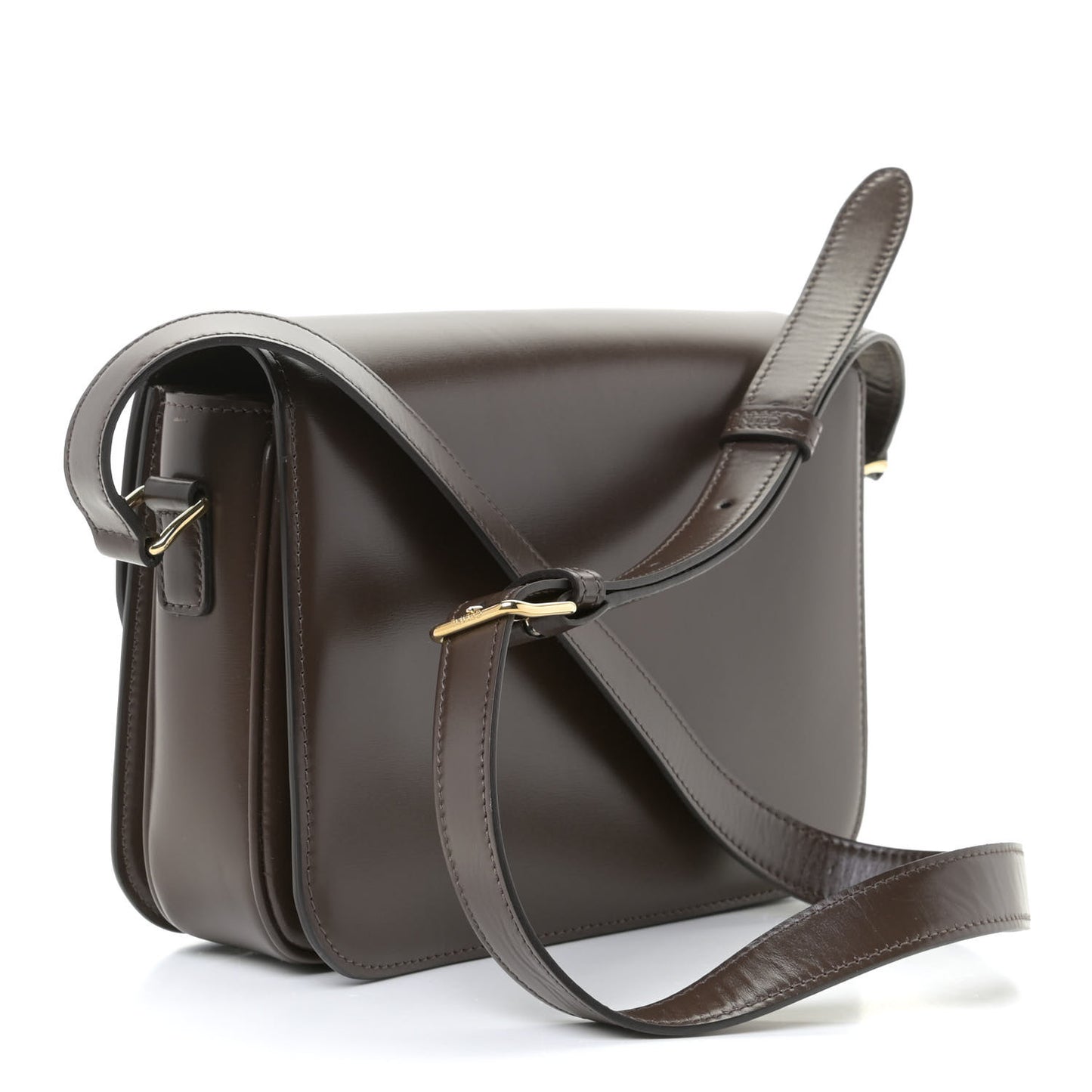 Shiny Calfskin Medium Triomphe Ecorce