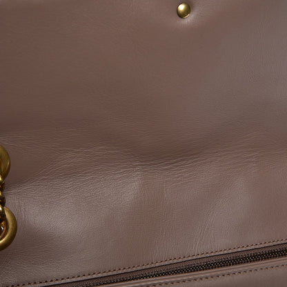 Gucci Calfskin Matelasse Medium GG Marmont Shoulder Bag Porcelain Rose 8 of 8