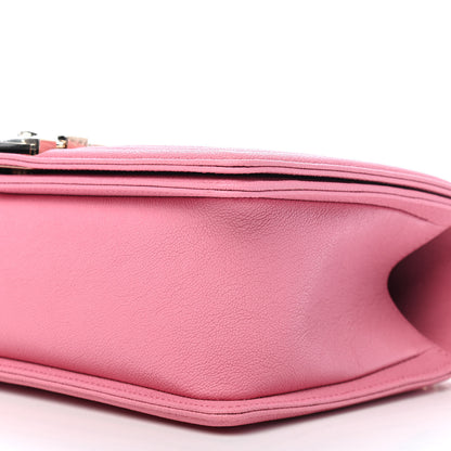 Chanel Caviar Quilted Medium Boy Flap Light Pink 9 of 9