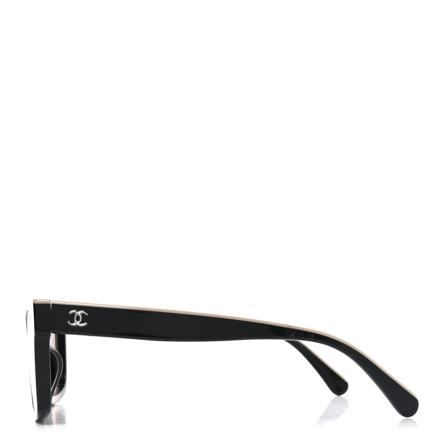 Acetate Polarized Square Sunglasses 5417-A Black