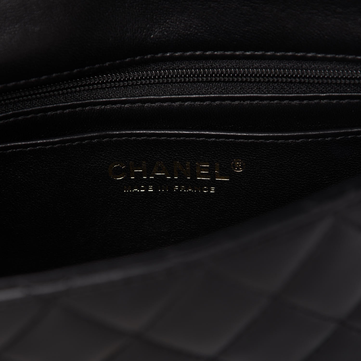 Chanel Lambskin Quilted Mini River of Pearls Flap Bag Black 8 of 10