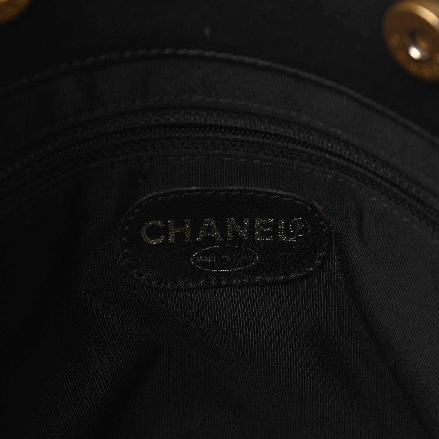 Lambskin CC Tote Black