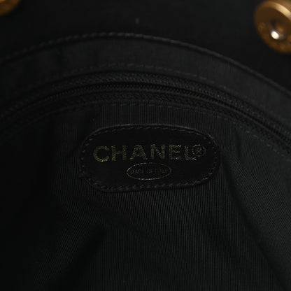 Chanel Lambskin CC Tote Black 5 of 8