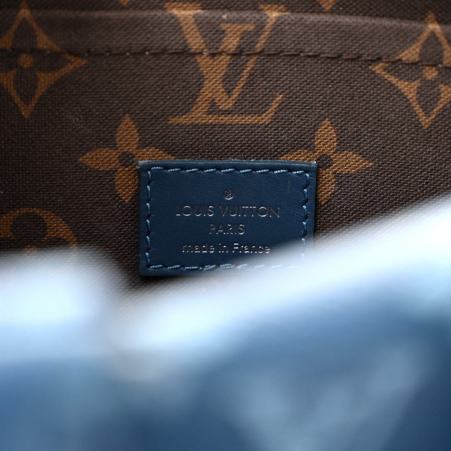 Monogram Keepall Bandouliere 25 Atlantic Blue